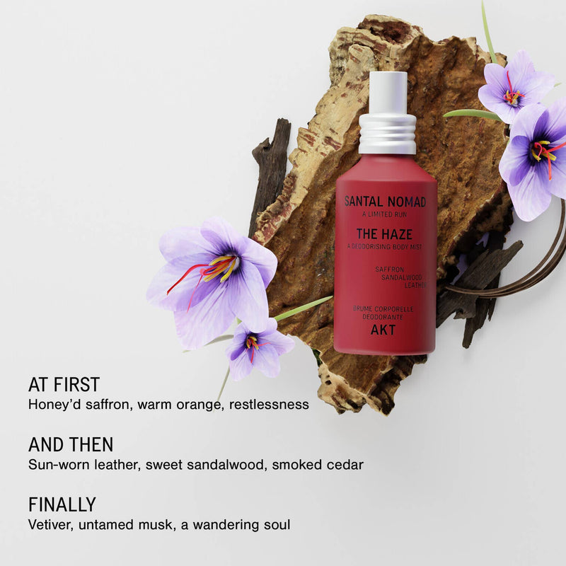 The Haze Deodorising Body Mist Santal Nomad Limited Run