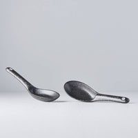 Matt Black small spoon 15cm