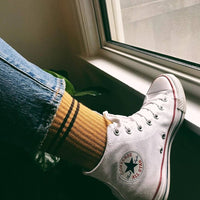 Boyfriend Socks - Cardinal
