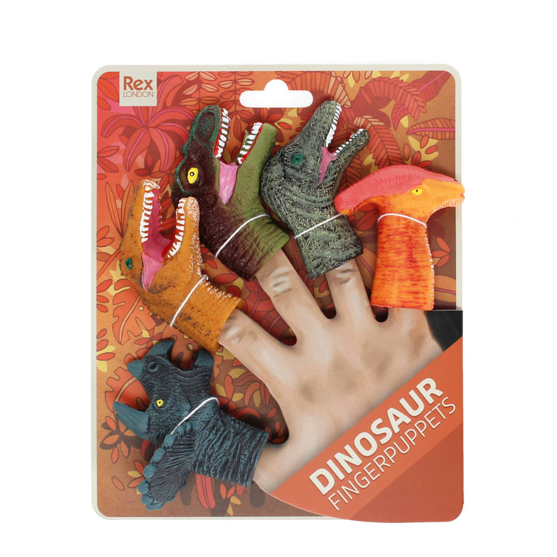 Dinosaur Finger Puppets (Set Of 5)