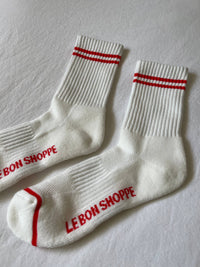 Le Bon Shoppe - Boyfriend Socks - Red