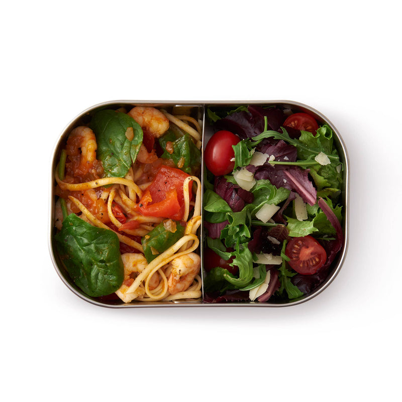 Large Stainless Steel Lunch Box - Orange