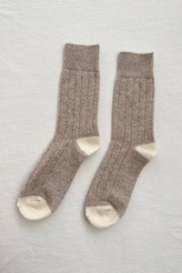 Le Bon Shoppe - Classic Cashmere Socks - Camel
