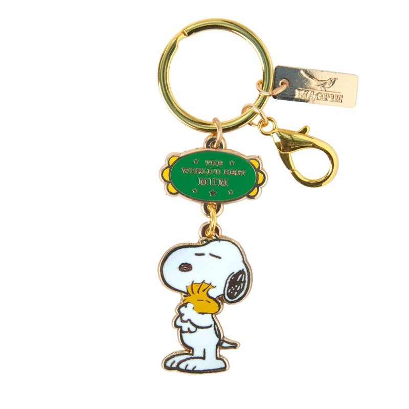 Peanuts World's Best Mum Keyring