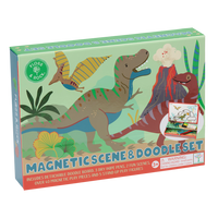Magnetic Scene & Doodle Set - Dino