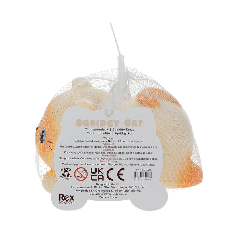 Squidgy stress toy - Laying cat