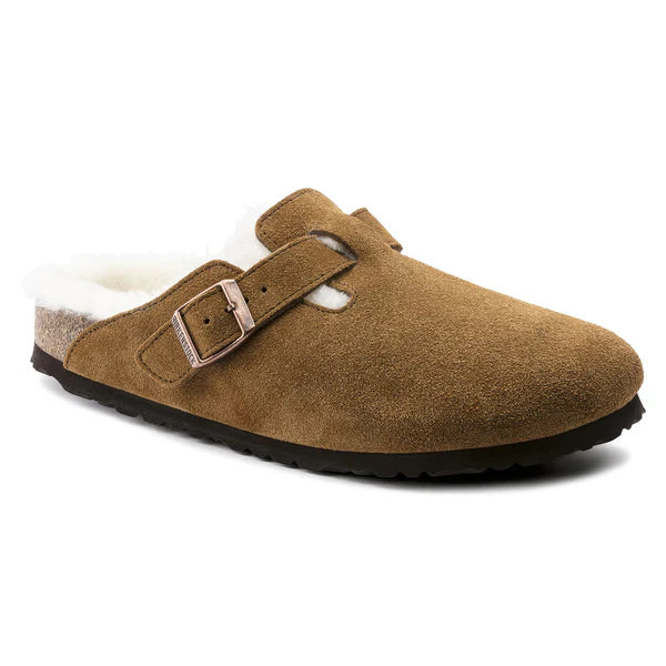 Boston Shearling Clog - Mink