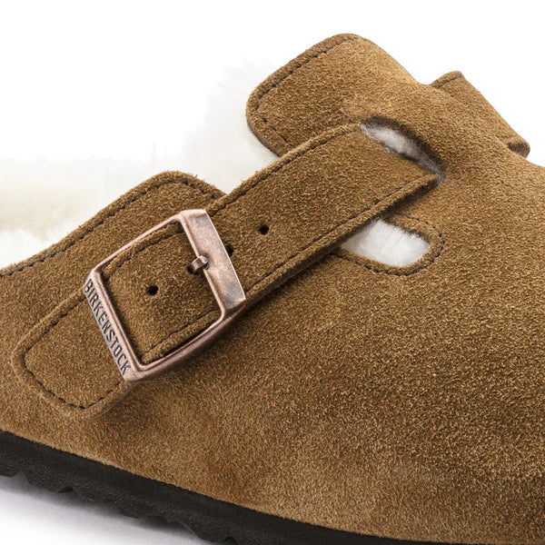 Boston Shearling Clog - Mink