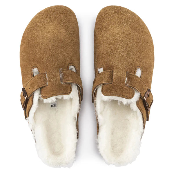 Boston Shearling Clog - Mink