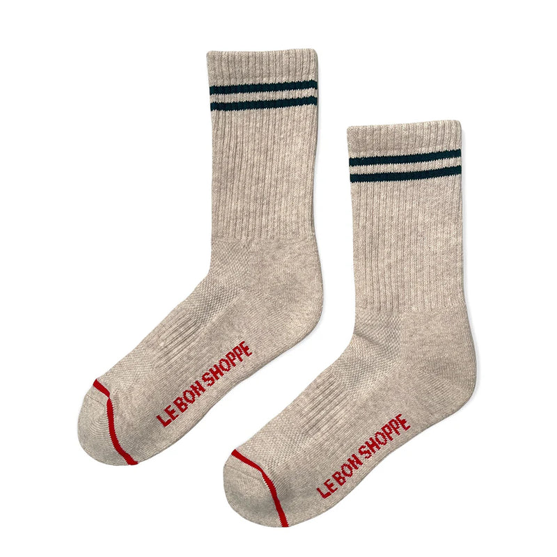 Boyfriend Socks - Oatmeal