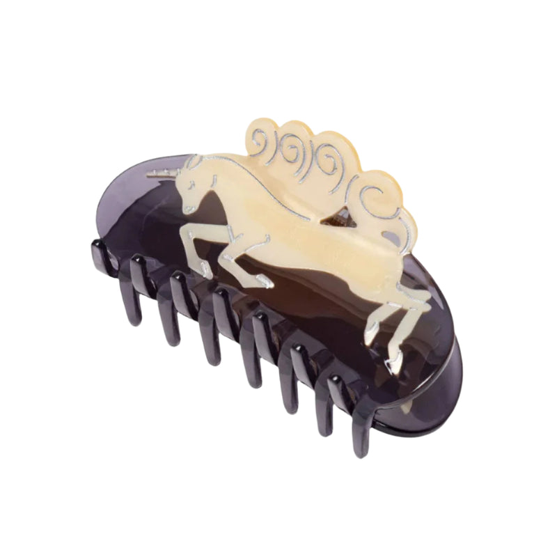 Unicorn Hair Claw Clip