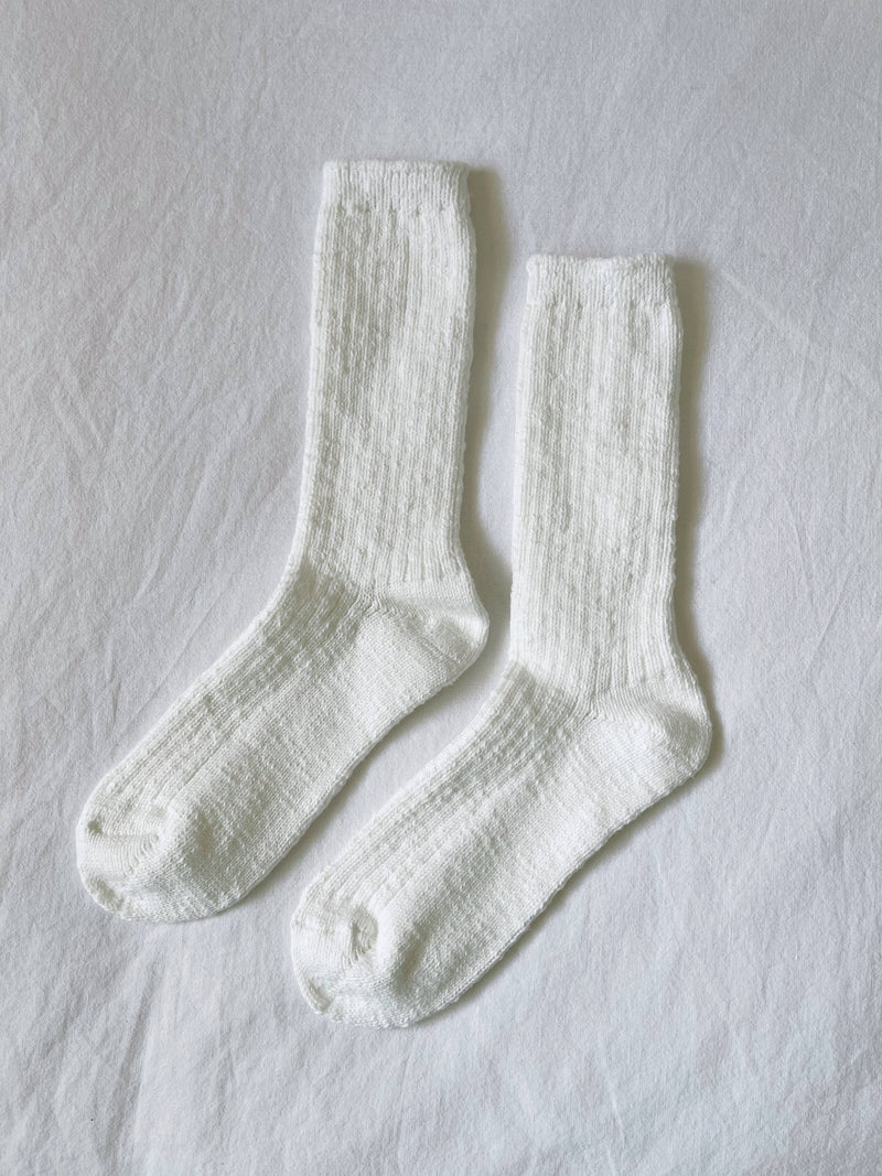 Cottage Socks - Flax