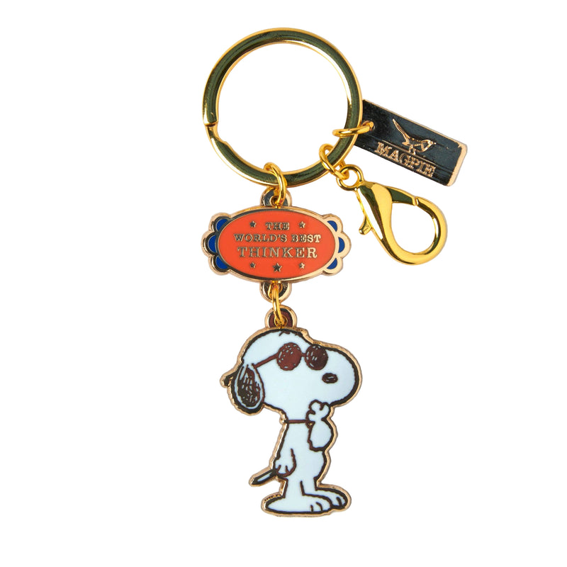 Peanuts World's Best Thinker Keyring