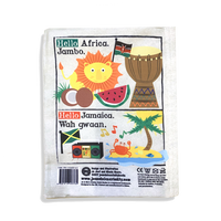 Crinkly Cloth Newspaper - Hello Friends