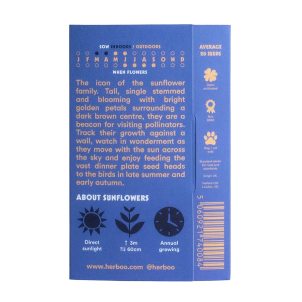 Sunflower ‘Giant Single’ Seeds