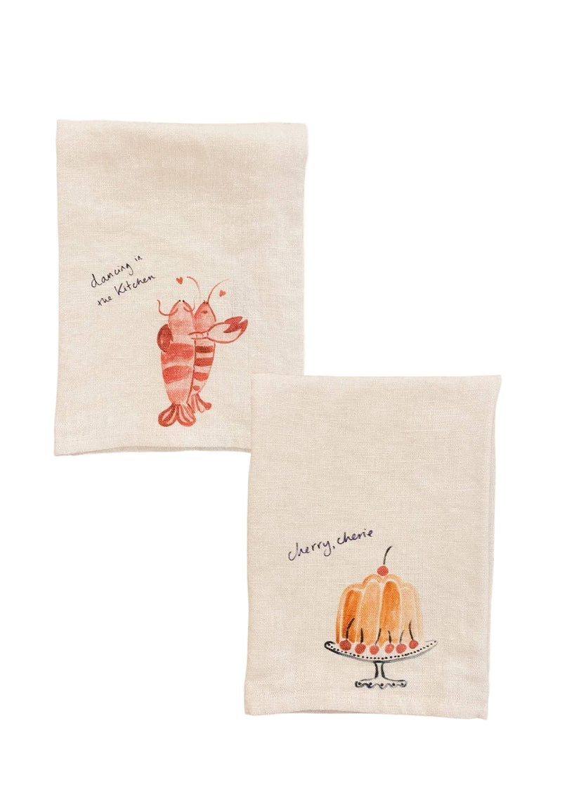 Lobster Lovers & Cherry Cherie Napkin Set