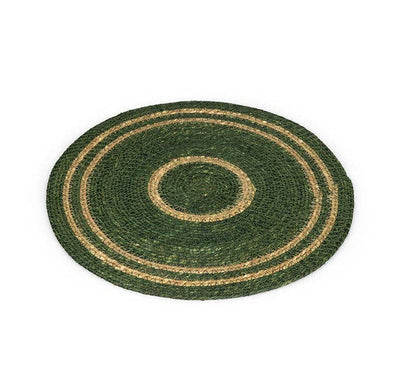 Seagrass Placemat - Olive Green / Natural