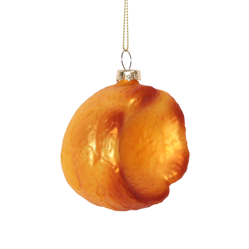 Yorkshire Pudding Glass Decoration