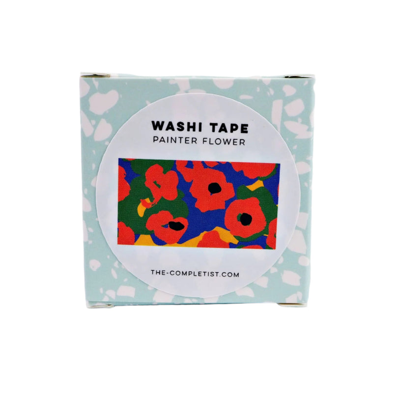 Painter Flower Washi Tape
