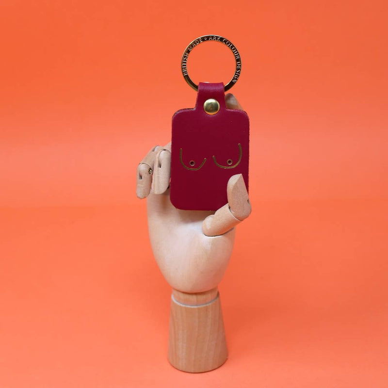 Boob Key Fob - Nude