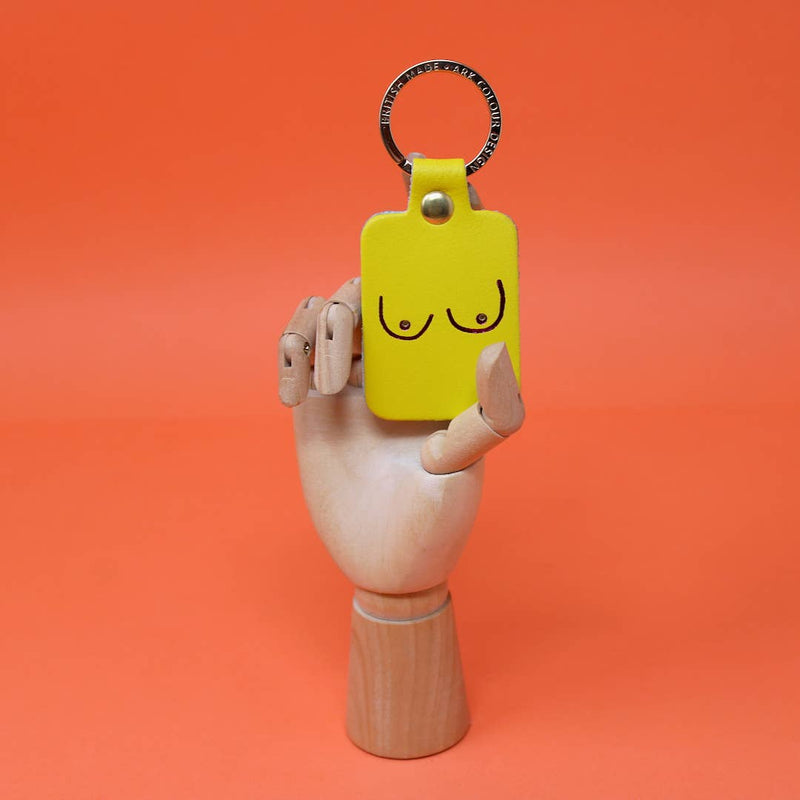 Boob Key Fob - Nude