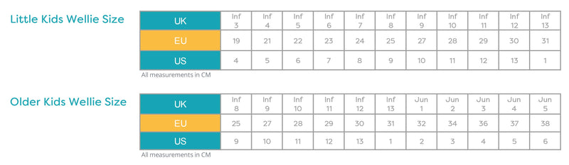 Grass & Air - Ochre Colour-Changing Kids Winter Wellies: 4 infant