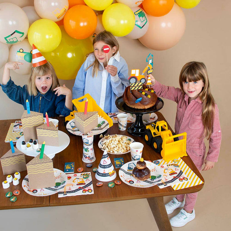 Paper Plates - Construction Site