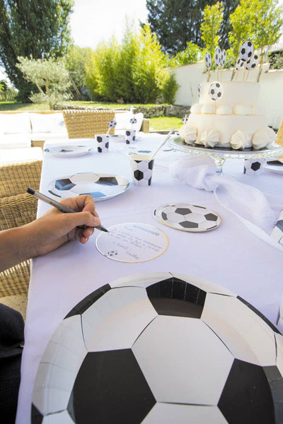 SET OF 8 SOCCER INVITATIONS