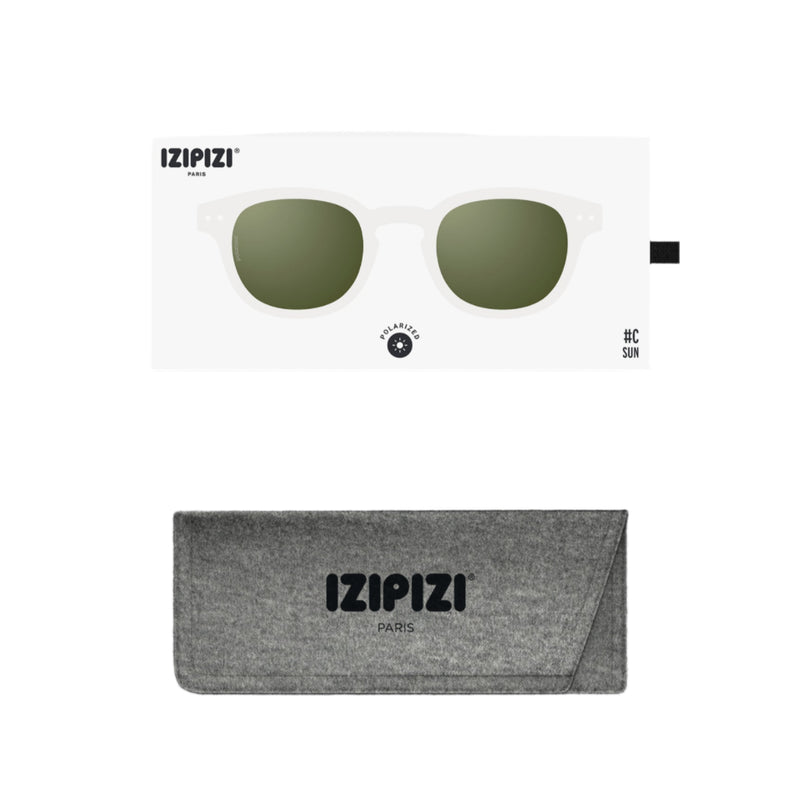 #C Polarized Sunglasses - Crystal