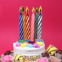 Birthday Candle Bookmark - Cream