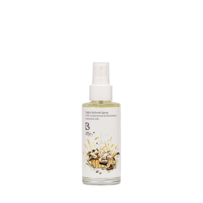 Digby Dog Refresh Spray with Cedarwood and Rosemary Essential Oils