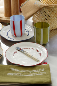 Statement Plate - 'these dishes won't wash themselves'