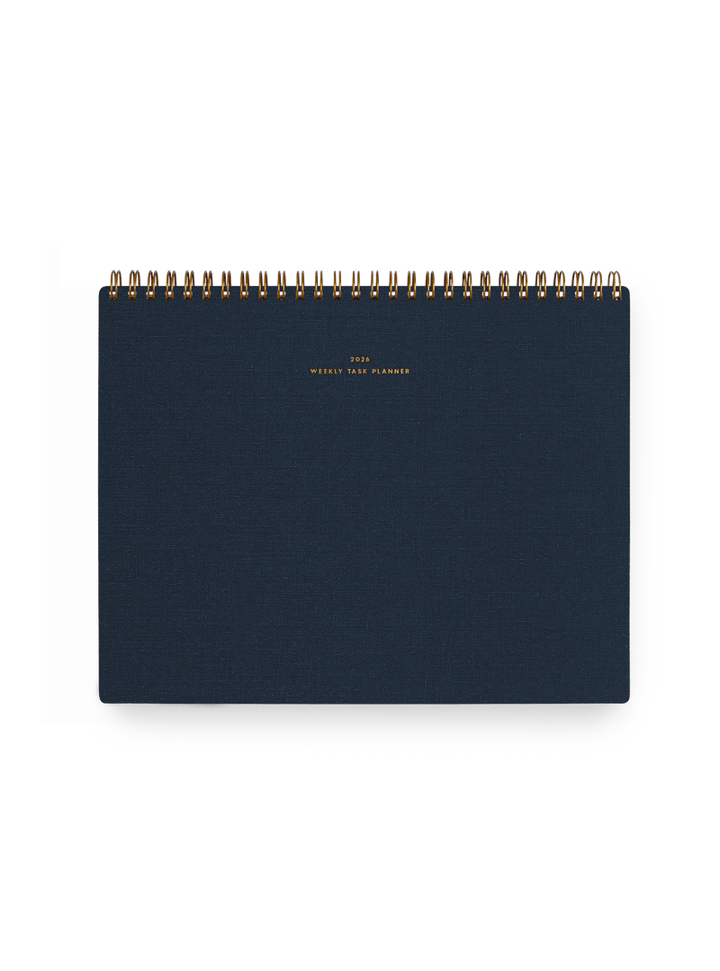 2026 Weekly Task Planner: Oxford Blue / None