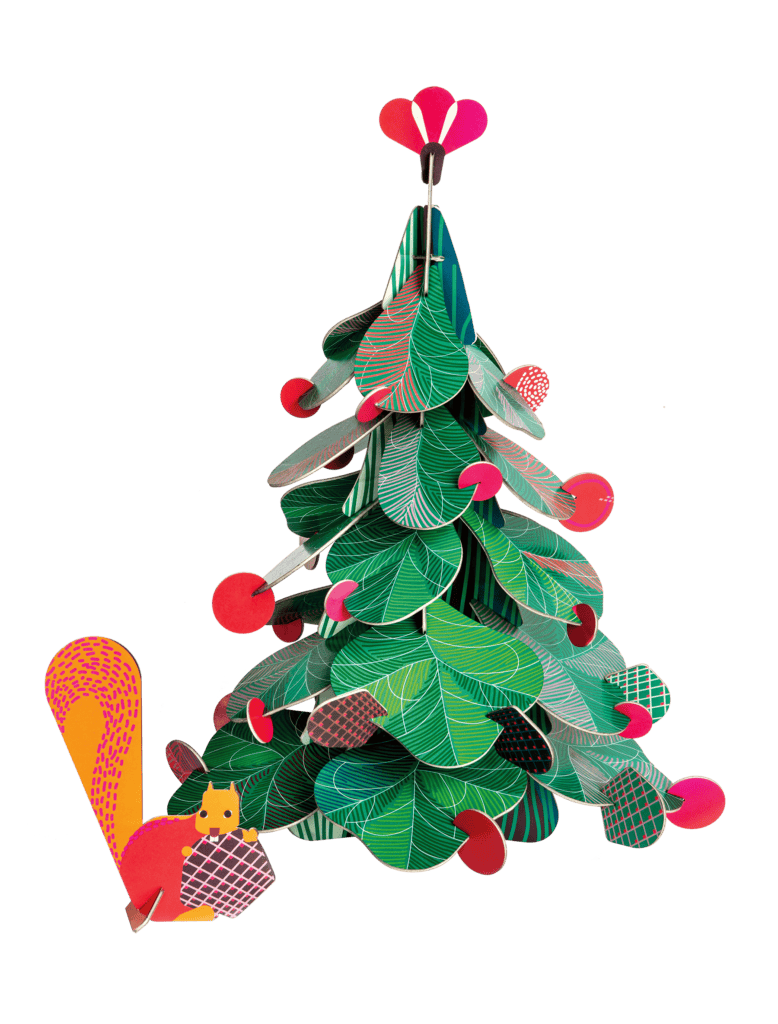 Studio Roof - Christmas Tree Squirrel