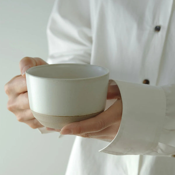 Ceramic Lab Wide Mug - White - 400ml