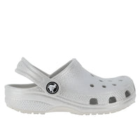 Toddler Classic Clogs - Silver Glitter