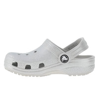Toddler Classic Clogs - Silver Glitter