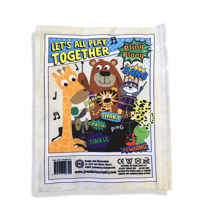 Crinkly Cloth Newspaper - Music Comic