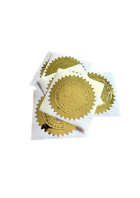 Nice List Christmas Sticker Seals - Pack of 5