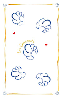 Croissants! Tea Towel