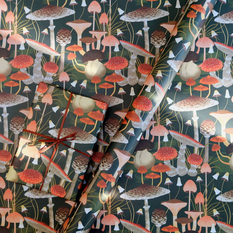 Printer Johnson Ltd - Fungi Gift Wrap