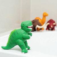Natural Rubber T Rex Bath Toy and Teether