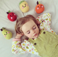 Friendly Apple Rattle