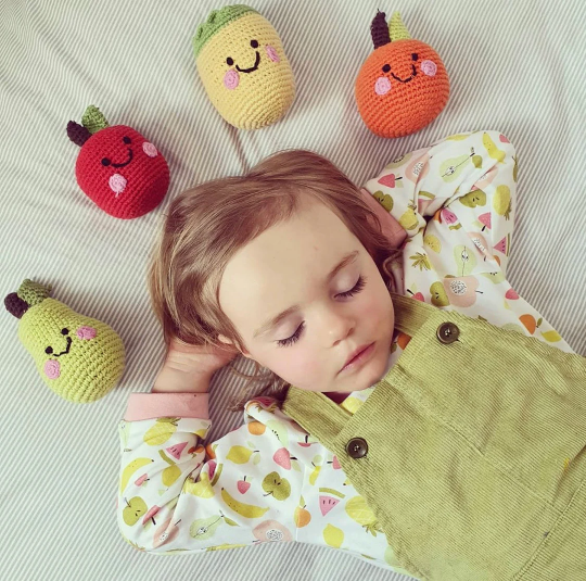 Friendly Apple Rattle