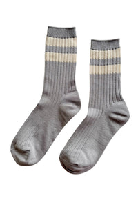 Her Socks - Varsity Stone White