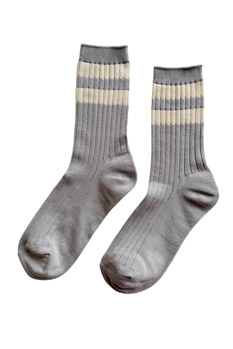 Her Socks - Varsity Stone White