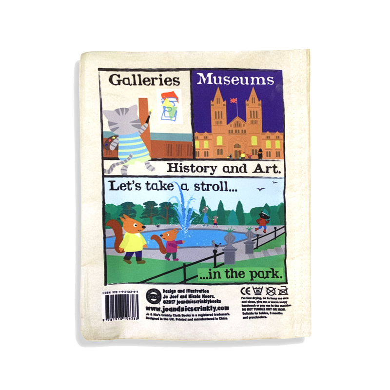 Nursery Times Crinkly Newspaper - London