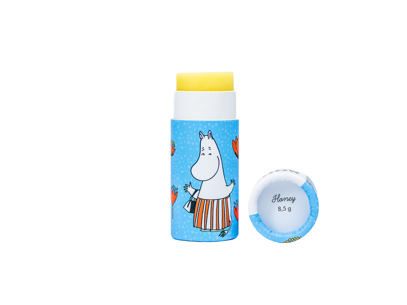 Moomin Organic Beeswax Lip Balm - Honey