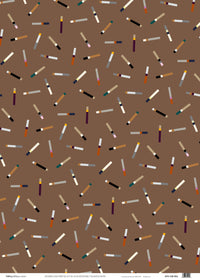 Pavilion - Colour Blocking Abstract Geometric Gift Wrap