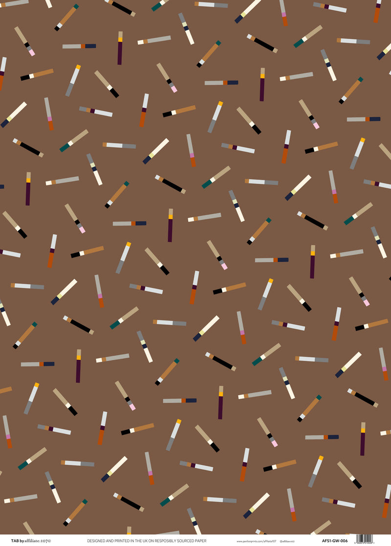 Pavilion - Colour Blocking Abstract Geometric Gift Wrap